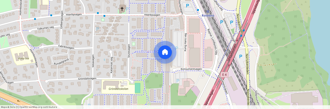 Rotebro, Sollentuna, Stockholm, Kung Hans väg 35 a