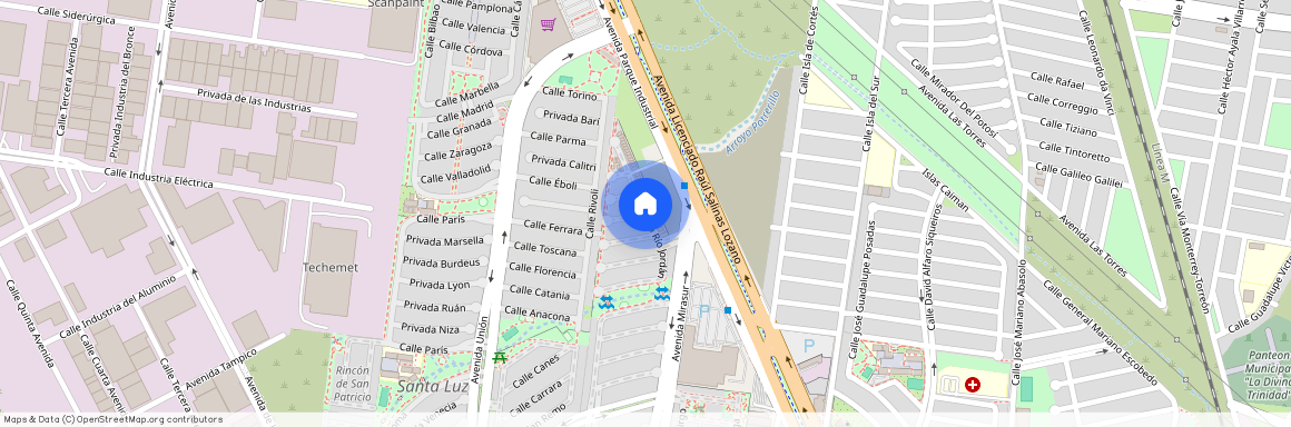 N.L., Circuito Rio Jordan, Ciudad General Escobedo