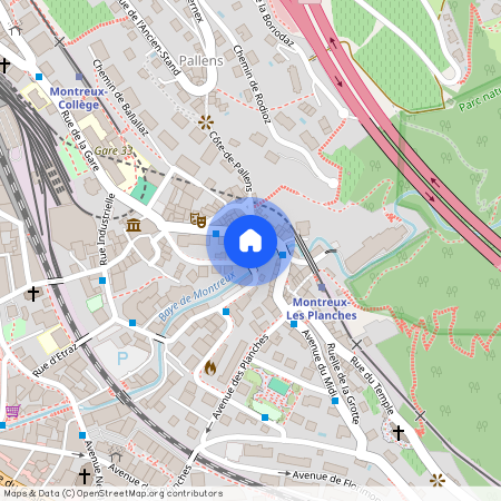 Rue des Anciens Moulins 20, 1820 Montreux