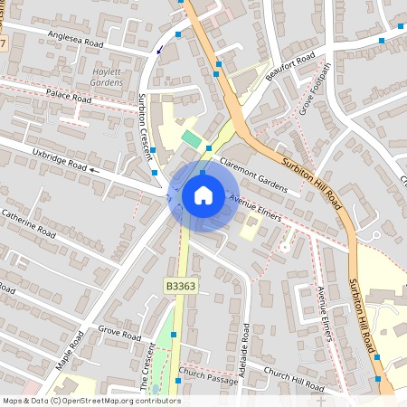 76 Claremont Road, Surbiton, Surrey, KT6