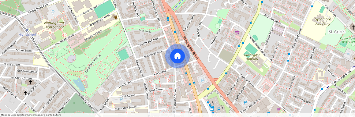 Mansfield Road, City Centre