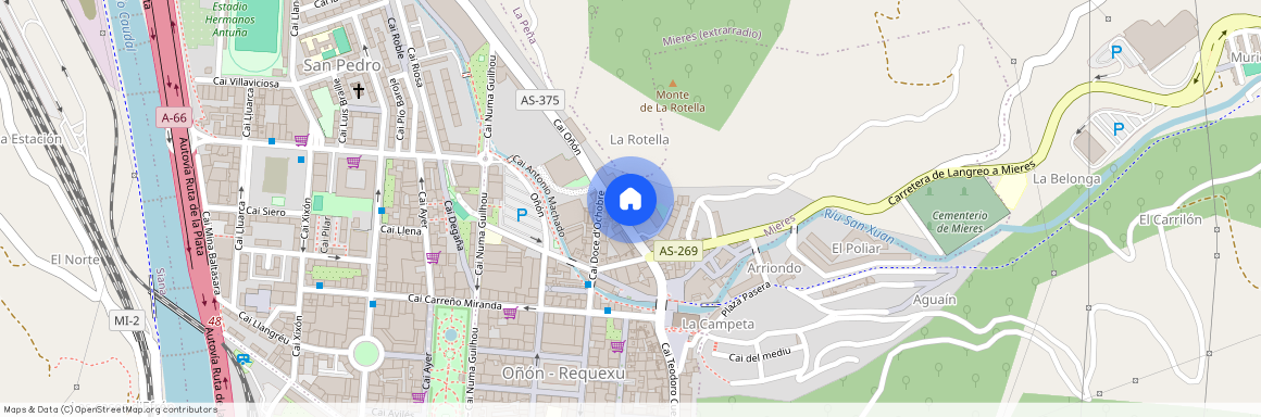 Requejo - Rozaes - Oñón, Mieres del Camino