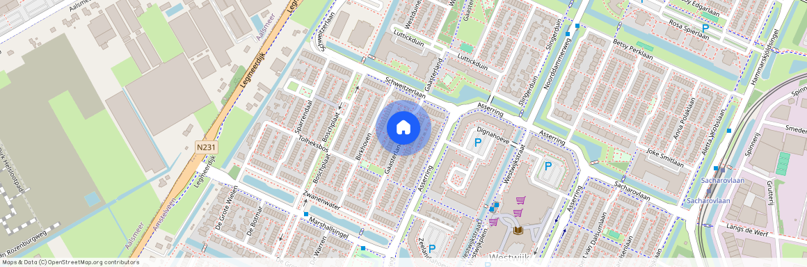 Gaasterland, Noord-Holland, 1187 KA, Amstelveen