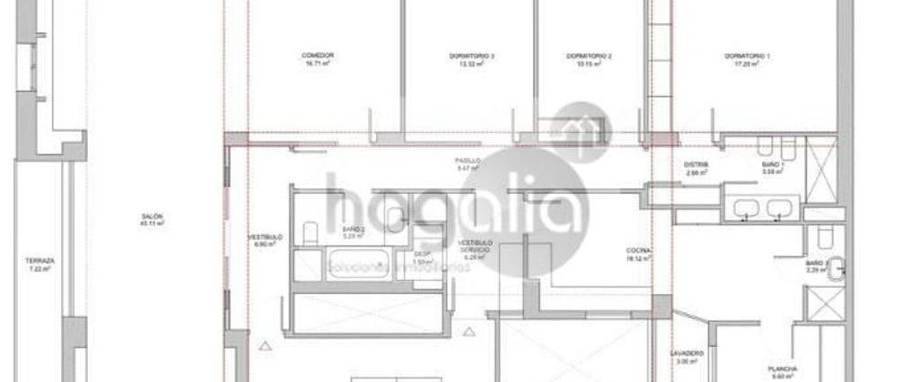 4 bedroom luxury Flat for rent in Seville, Andalusia - Photo 1