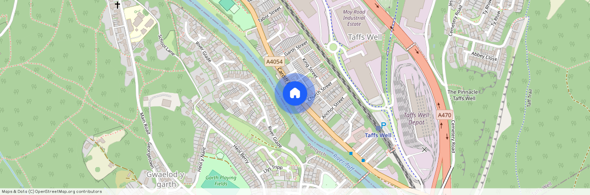 Cardiff Road, Taffs Well, CF15