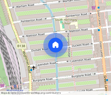 Double Room In Quiet House Duckett Road, London, N4 - Photo 1