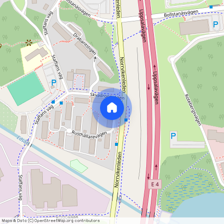 Rusthållarevägen 17, Rotsunda