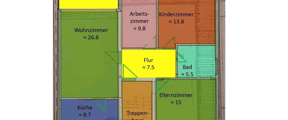 4-Zimmer-Wohnung ca. 90 m² mit Balkon in Aachen-Brand - Photo 1