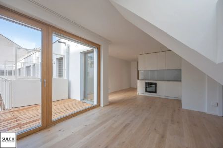 Wien-Neubau: DG-Wohnung mit Abstellraum, Balkon, Klimaanlage, Fußbodenheizung, uvm. (Erstbezug) - Photo 2
