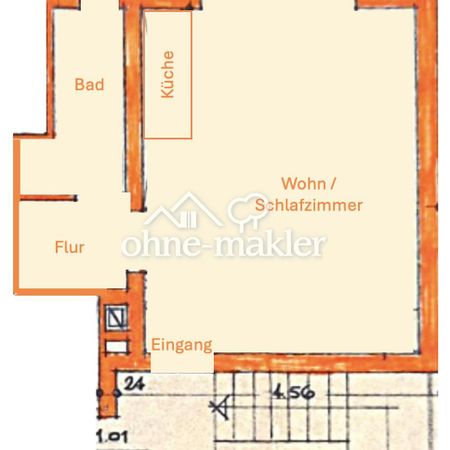 Elegante 1-Zimmer-Wohnung Bestlage von Bad Vilbel - Foto 4
