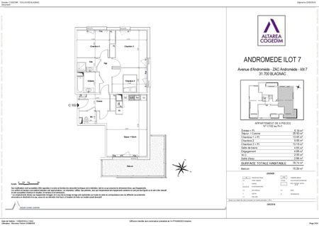location Appartement T4 DE 78.74m² À BLAGNAC - Photo 4