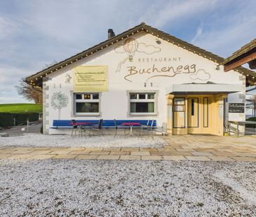 Charmante 2.5-Zimmer-Loftwohnung mit Cheminee im ehemaligen Restaur... - Foto 4