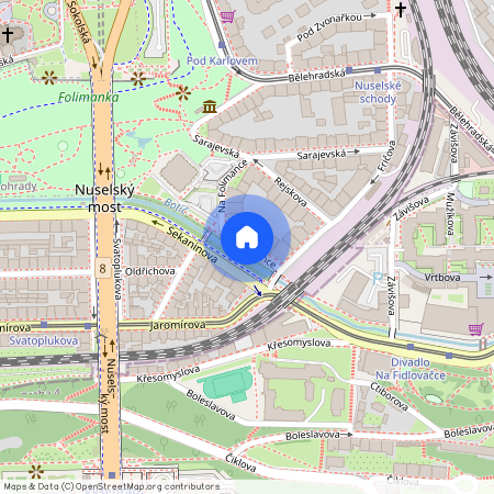 Na Folimance, Praha 2 - Vinohrady