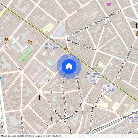 Rue Gustave Defnet, 6, 1, 1060, Saint-Gilles