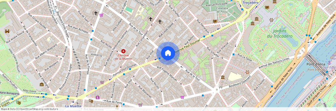 Paris XVIe - Avenue Paul Doumer