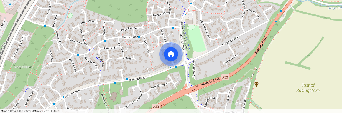 Merrydown Lane, Basingstoke, Hampshire, RG24