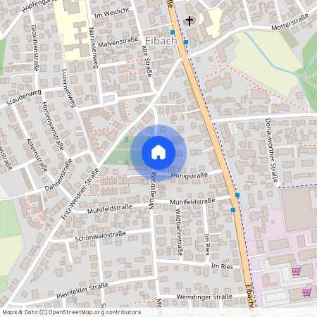 Mittagstraße 13A, 90451 Nürnberg (Mittelfr) - Aussenstadt-Sued