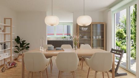 Charmante 1.5-Zimmer-Maisonette mit Sitzplatz im VoltaNord - Foto 2