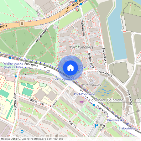 ul. Białowieska, Popowice Północne, Fabryczna, Wrocław, dolnośląskie