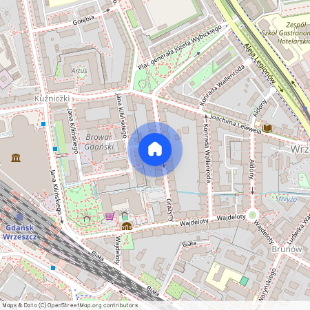 ul. Grażyny, Wrzeszcz Dolny, Gdańsk, pomorskie