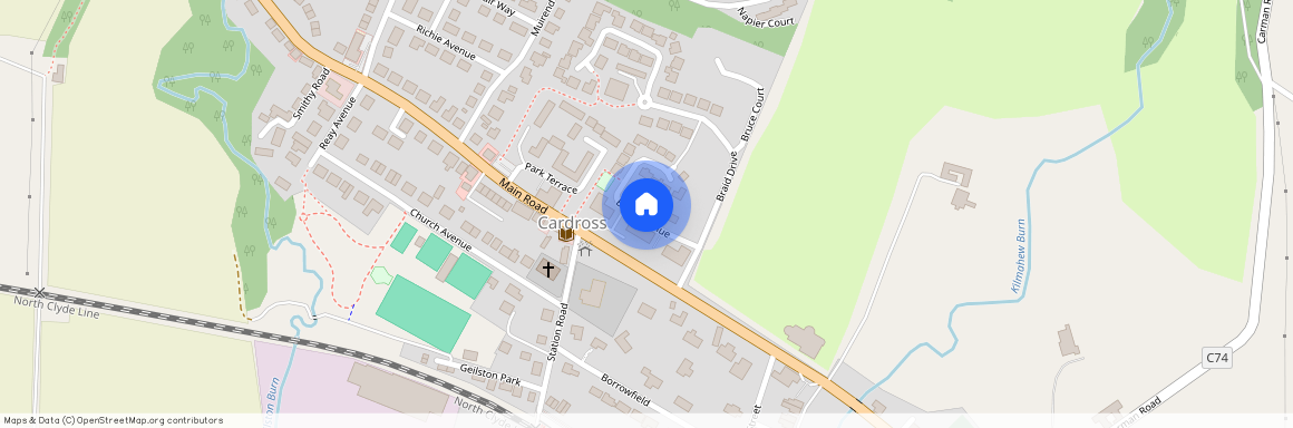 Braid Avenue, Flat 3, Cardross, Argyll and Bute, G82 5QF