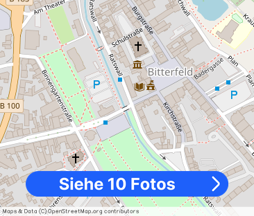 Seniorengerechte 2 Raum- Wohnung mit Aufzug in Bitterfelder Innenstadt - Foto 1