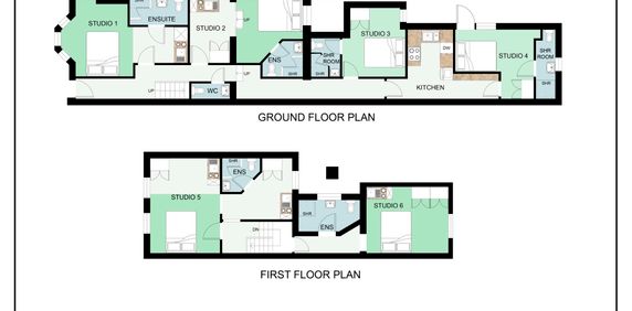 Ground Floor Back - Garden, 26 Aston Street - Studio 4 , Oxford OX4 1EP - Photo 2
