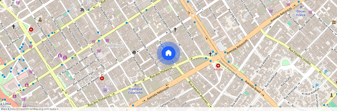 Rua Joaquim Antunes, 509, Pinheiros, São Paulo - SP, 05415-011, Brazil