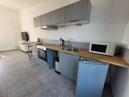 T1 MEUBLÉ AVCE GRANDE TERRASSE AMIENS - Photo 5