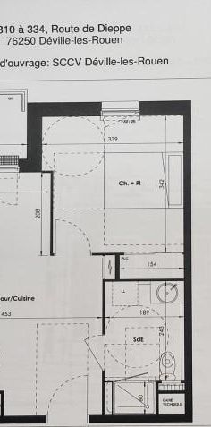 Location Appartement 2 pièces 41m² DEVILLE LES ROUEN 76250 - Photo 2