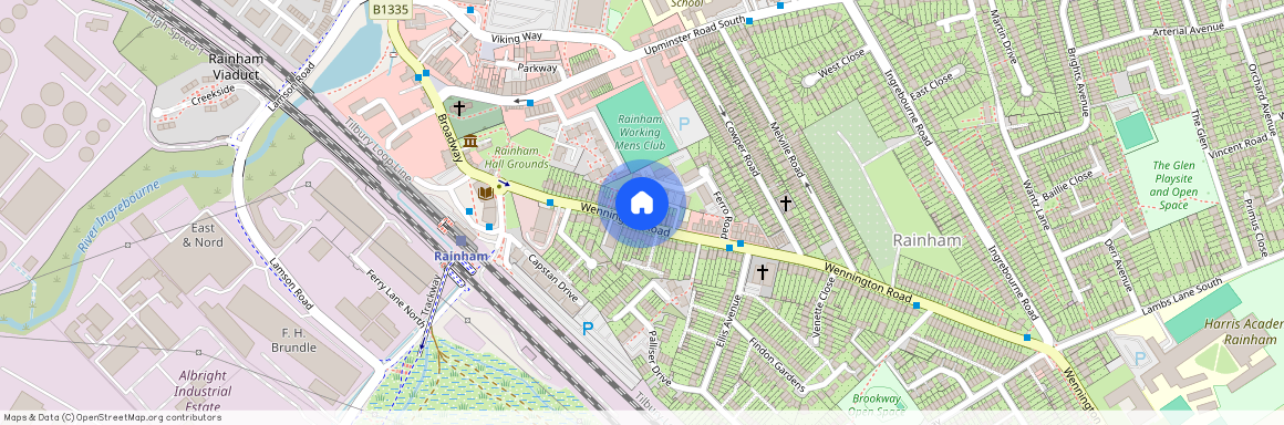 Cowper Road, Rainham, Essex, RM13