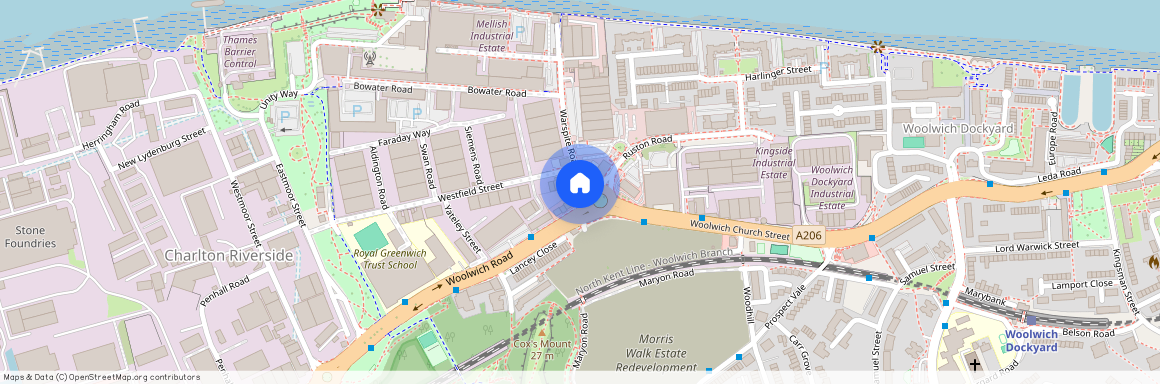 Warspite Road Studio London Seg, SE18