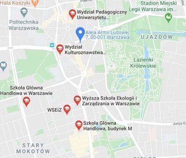 Warszawa, Śródmieście, Aleja Armii Ludowej – zdjęcie 4