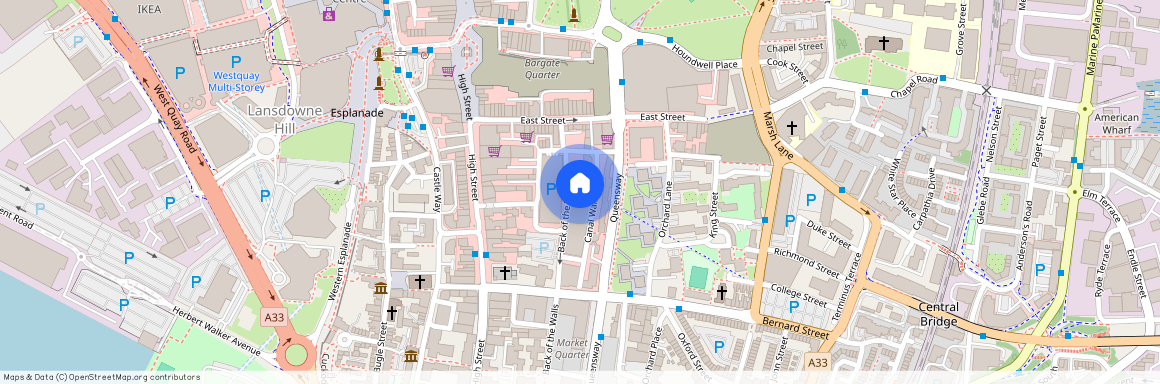 Back of the Walls, Southampton