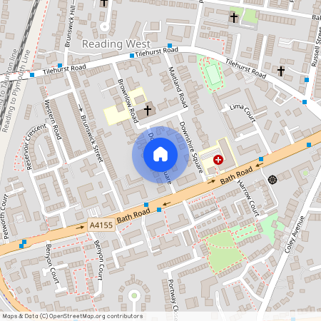 Downshire Square, Reading