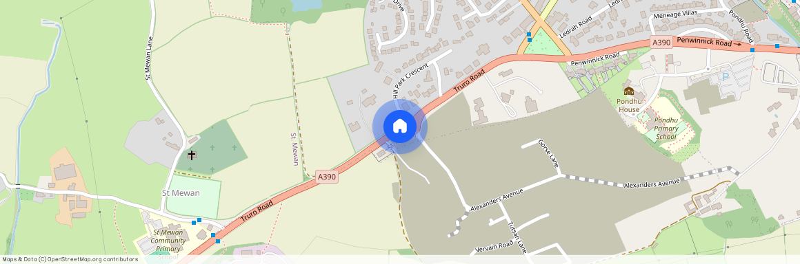 TRURO ROAD, St. Austell, PL25