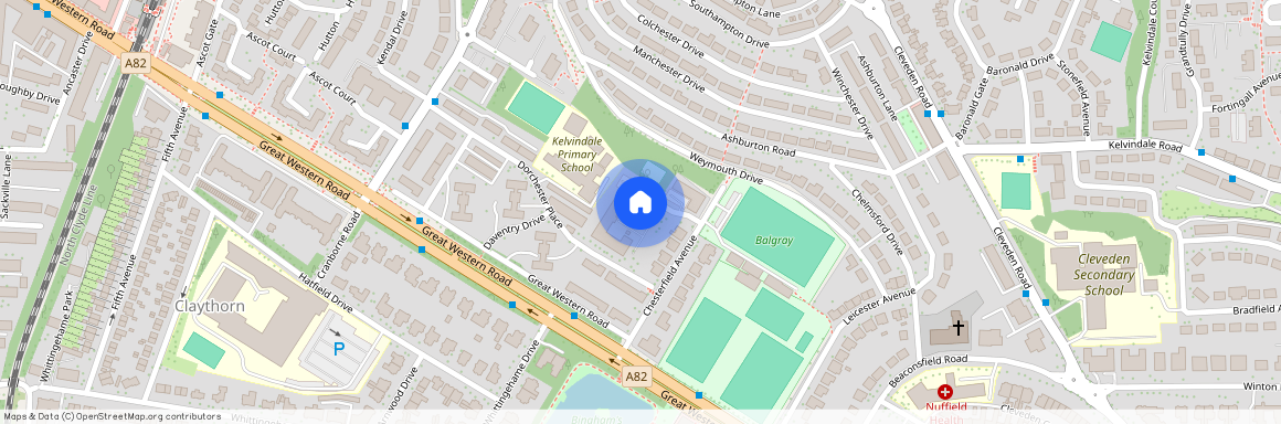 Chesterfield Gardens, Glasgow, G12