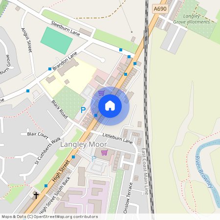 88-89, High Street South, Langley Moor, Durham