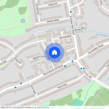 Gladeside, London. N21