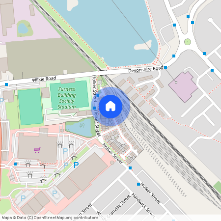 St James Gardens, Barrow-in-furness, Cumbria, LA14