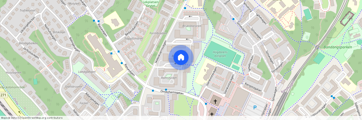 Skebokvarnsvägen 187, Högdalen