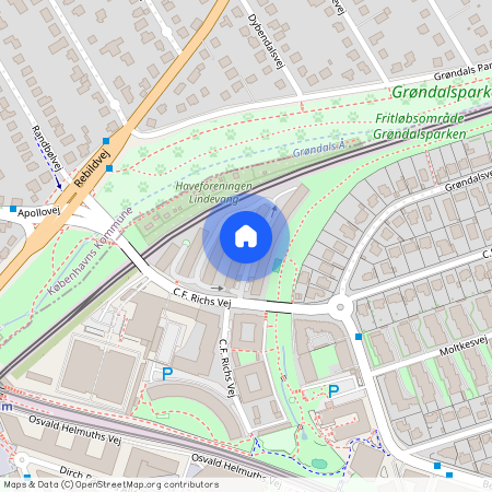 C.F. Richs Vej 105C, 1. 118, 2000 Frederiksberg