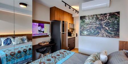 Studio para alugar com 30m², 1 quarto e sem vaga - Foto 3