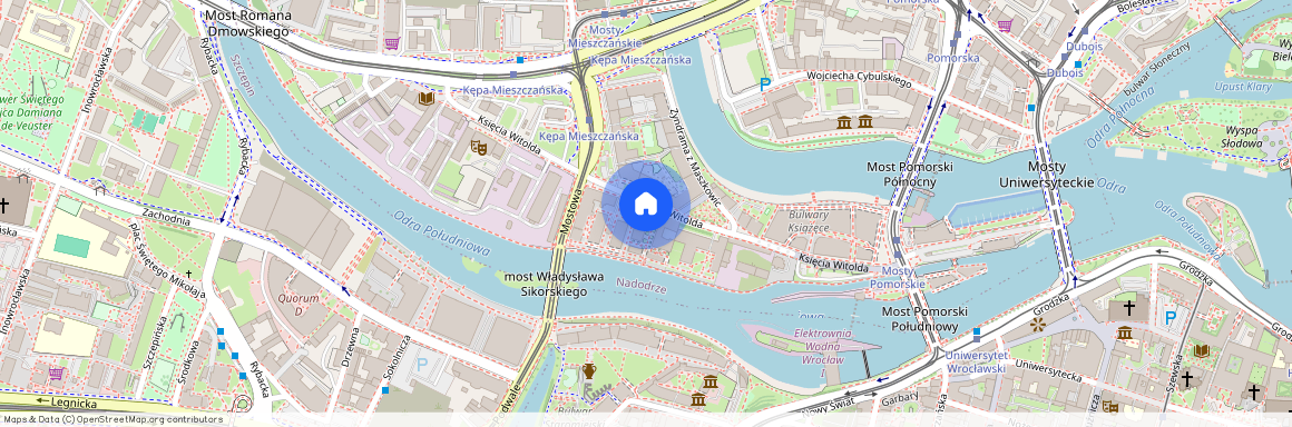 ul. Księcia Witolda, Nadodrze, Śródmieście, Wrocław, dolnośląskie