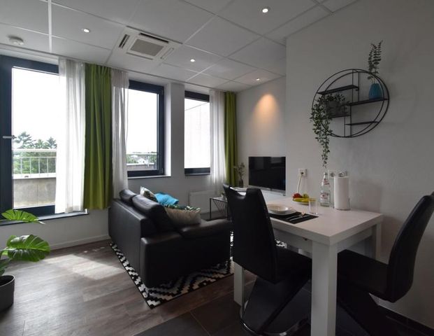 Voll ausgestattetes Penthouse-Apartment für 1 Person, zentral in Frankfurt-Niederrad - Foto 1