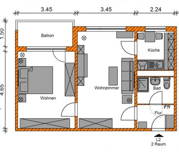 Frisch rausgeputzt - Möbel rein, einziehen, fertig - Foto 2