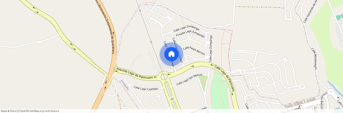Calle Lago Zumpango 146, Cumbres del Lago, 76230 Juriquilla, Querétaro, México