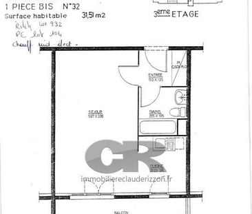 Location Appartement 1 pièce 32m² METZ 57000 - Photo 4