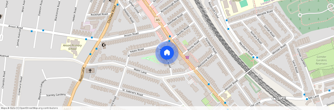 Hoveden Road, Mapesbury Estate, NW2