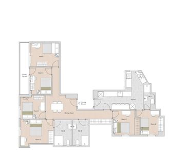 Room with private terrace in Plaza España - Photo 5